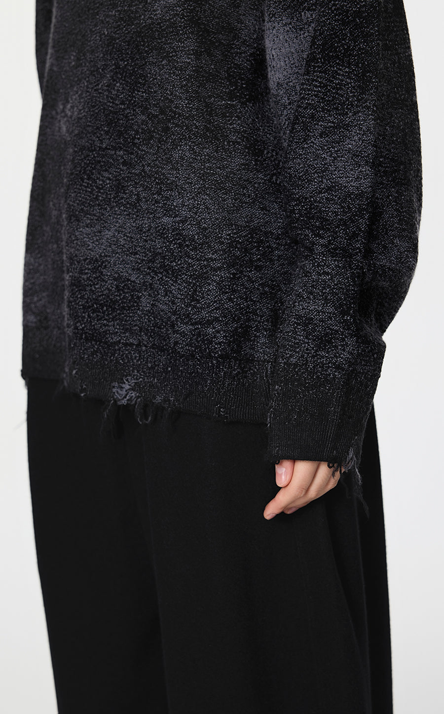 Sweater / JNBY Oversize Brushed-Effect Jumper