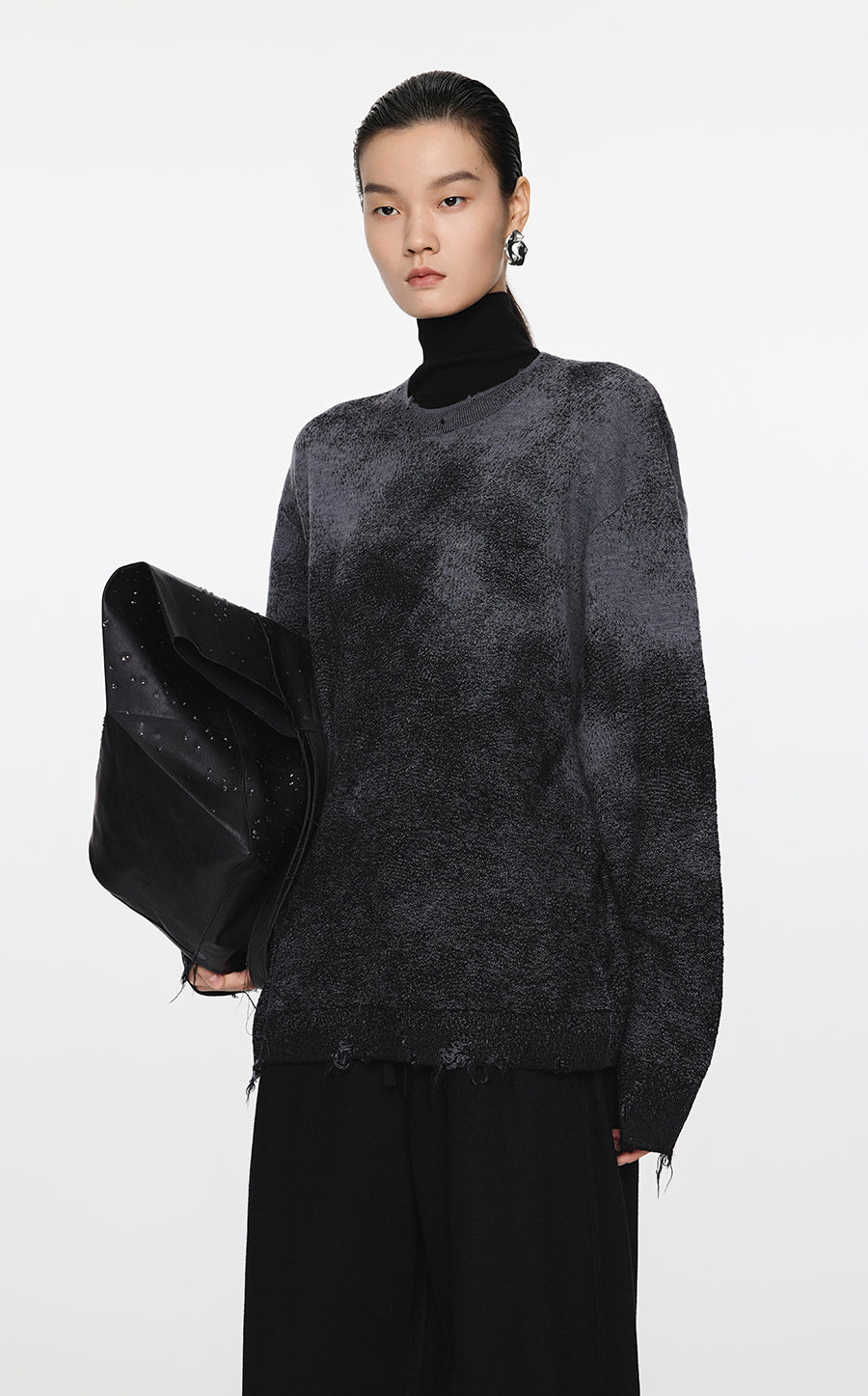 Sweater / JNBY Oversize Brushed-Effect Jumper