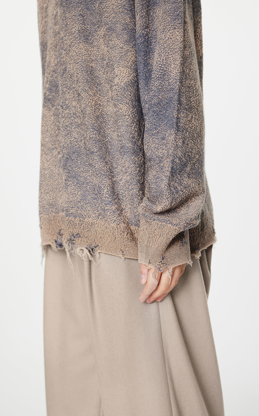 Sweater / JNBY Oversize Brushed-Effect Jumper