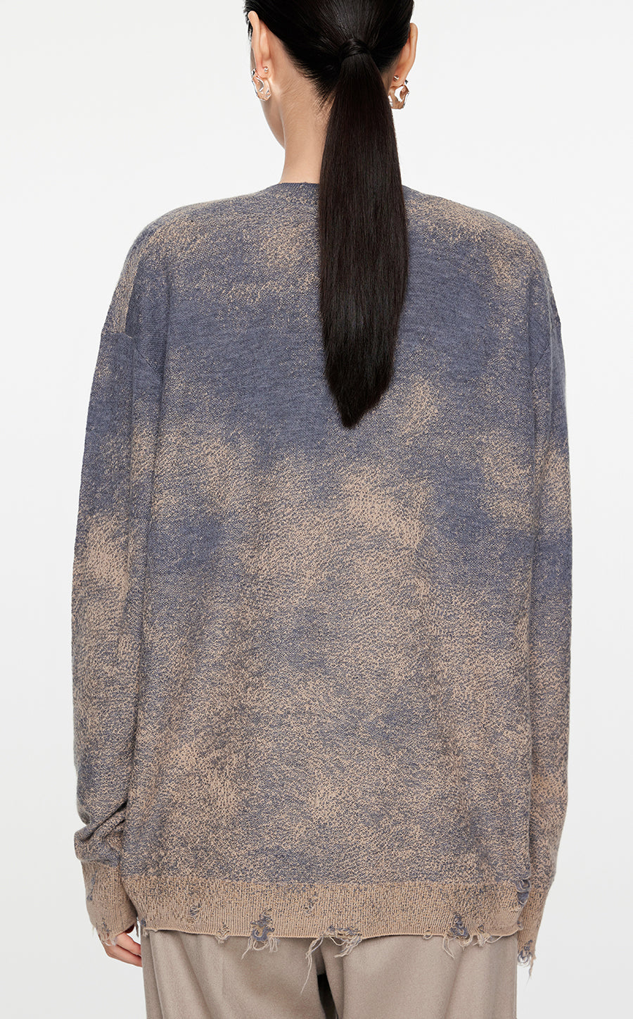 Sweater / JNBY Oversize Brushed-Effect Jumper