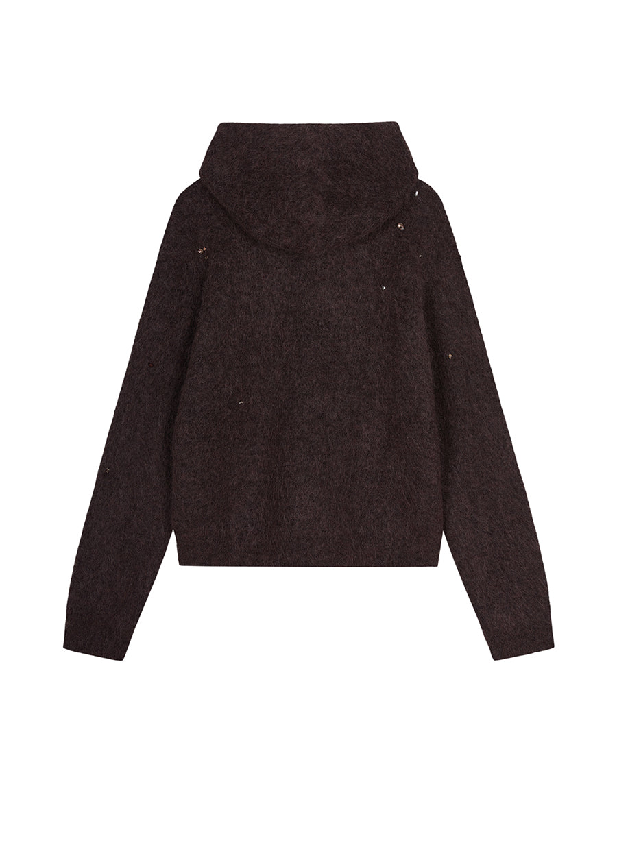 Sweater / JNBY Relaxed Hooded Sweater