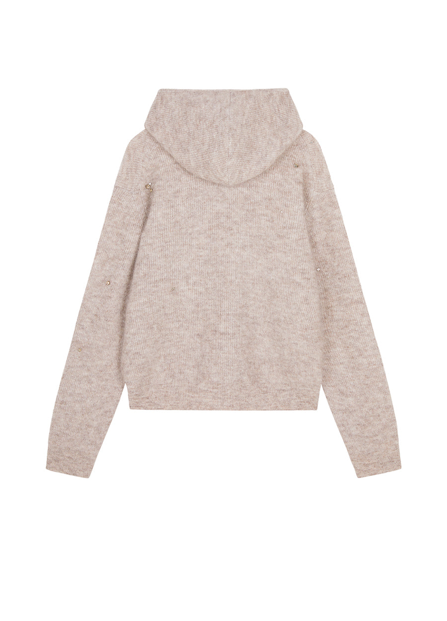 Sweater / JNBY Relaxed Hooded Sweater