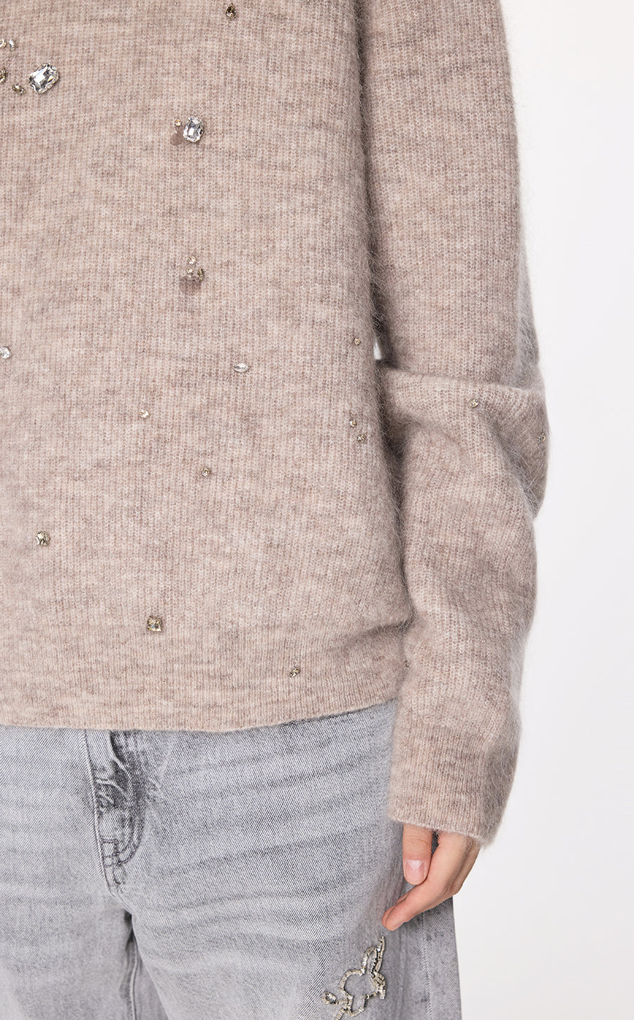 Sweater / JNBY Relaxed Hooded Sweater