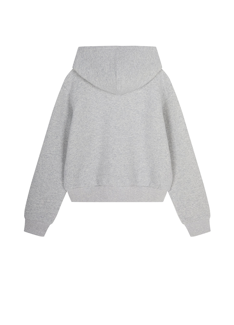 Sweatshirt / JNBY Relaxed Wool-Blend Hoodie