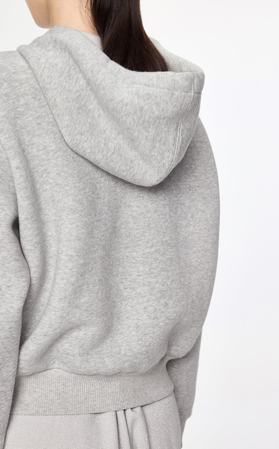 Sweatshirt / JNBY Relaxed Wool-Blend Hoodie