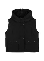 Vest / JNBY Relaxed Cotton Hooded Vest