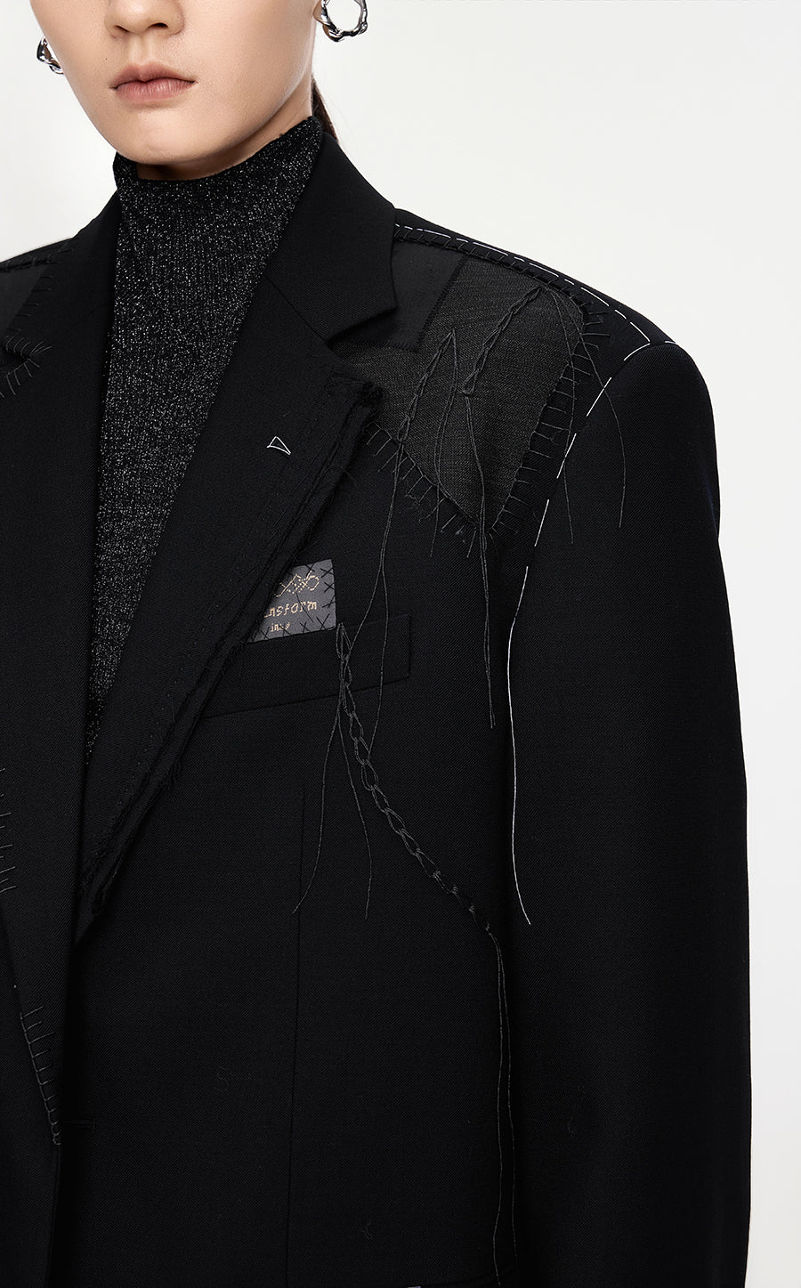 Blazer / JNBY Relaxed Wool-Blend Blazer