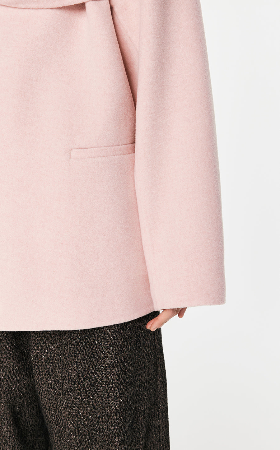 Coat / JNBY Oversize Wool-blend Cape Coat