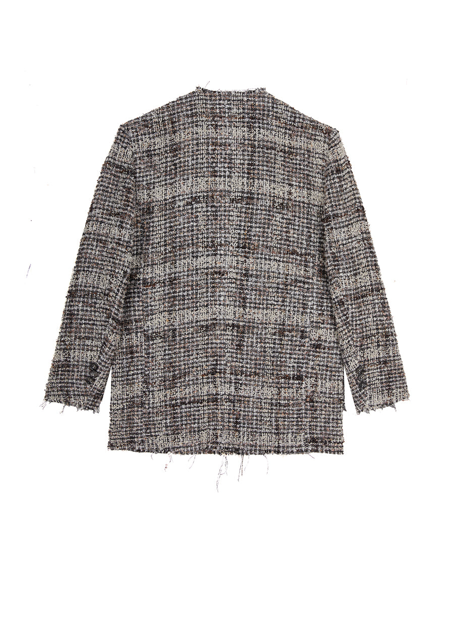 Coat / JNBY Wool-blend Jacquard Jacket