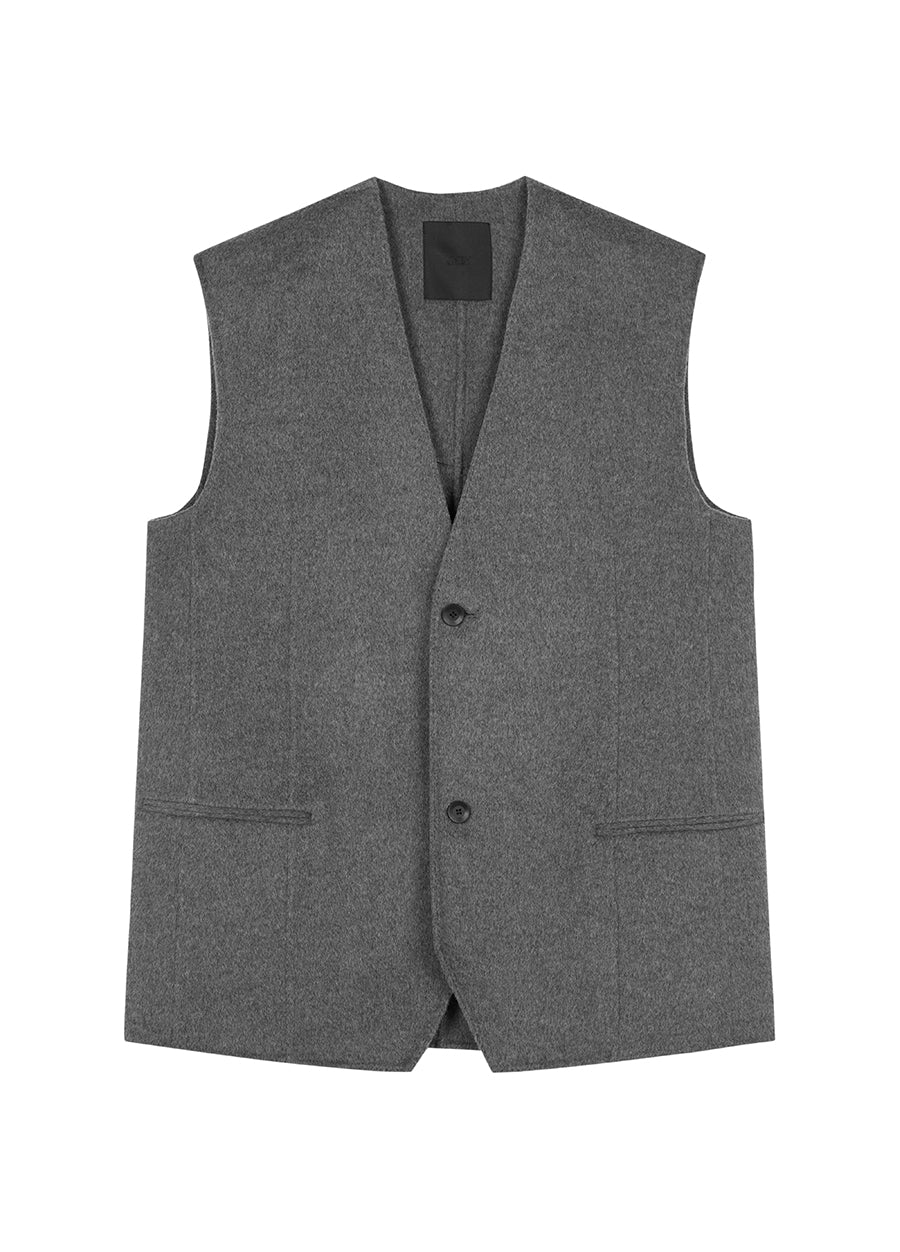 Vest / JNBY Relaxed Wool Vest Coat