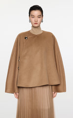 Coat / JNBY A-Shape Wool-Cashmere Jacket