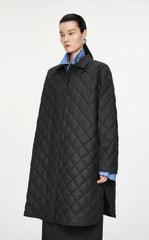 Coat / JNBY Mid-length Wool Jacquard Down Coat