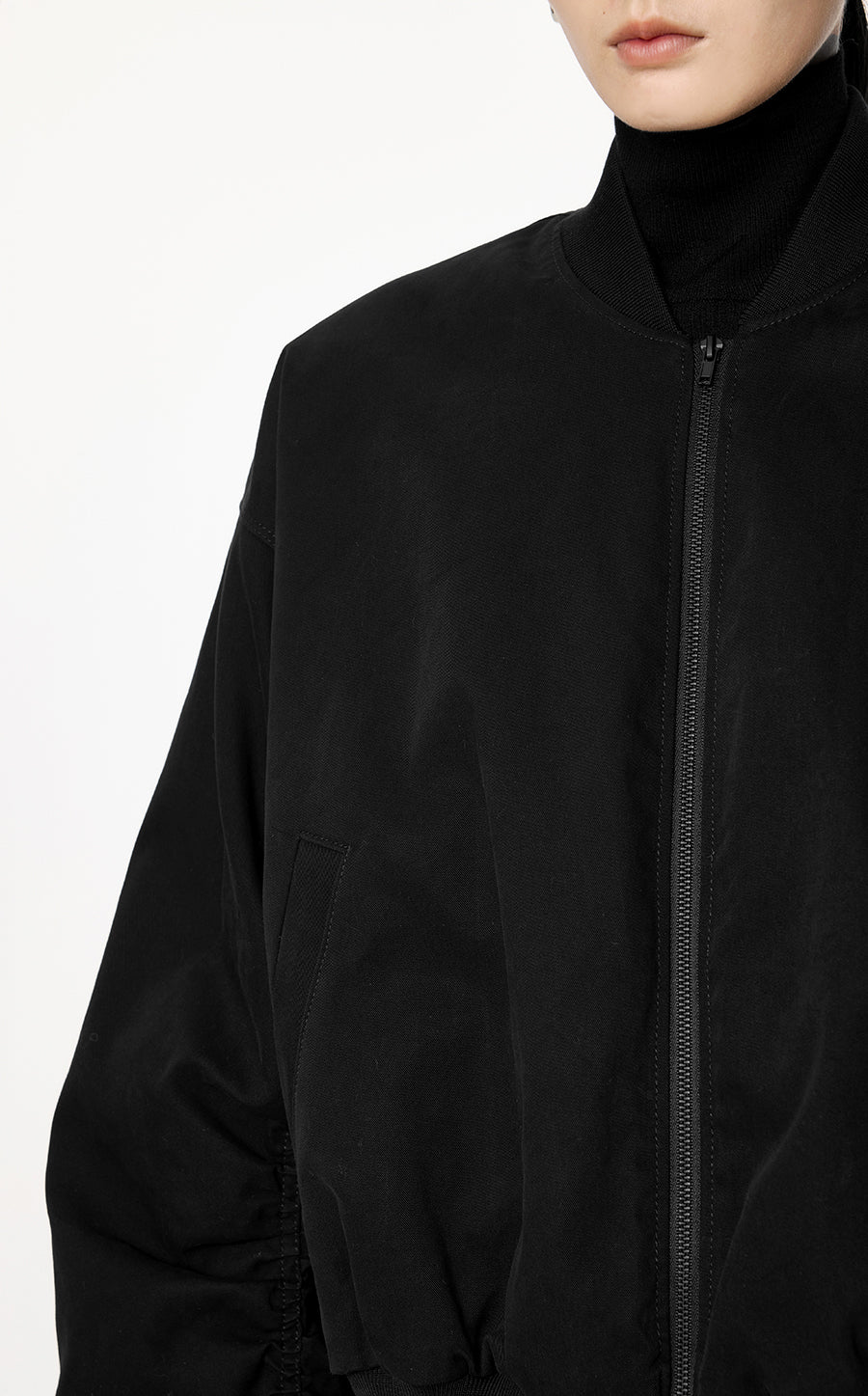 Coat / JNBY Down Bomber Jacket