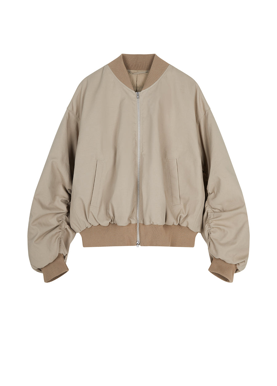 Coat / JNBY Down Bomber Jacket