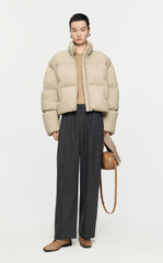 Coat / JNBY O-Shape Cropped Down Coat