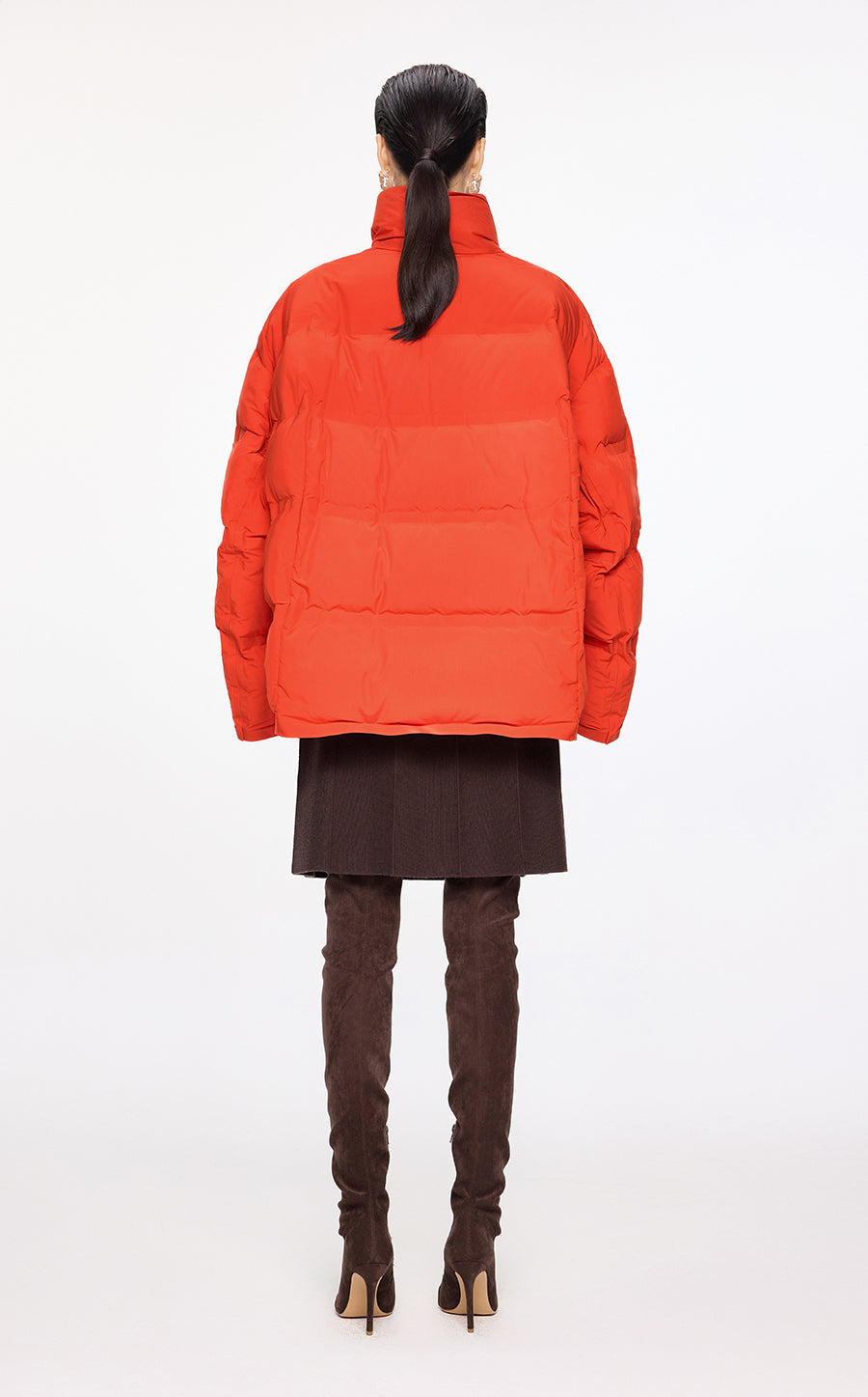 Coat / JNBY Oversize Stand Collar Down Coat