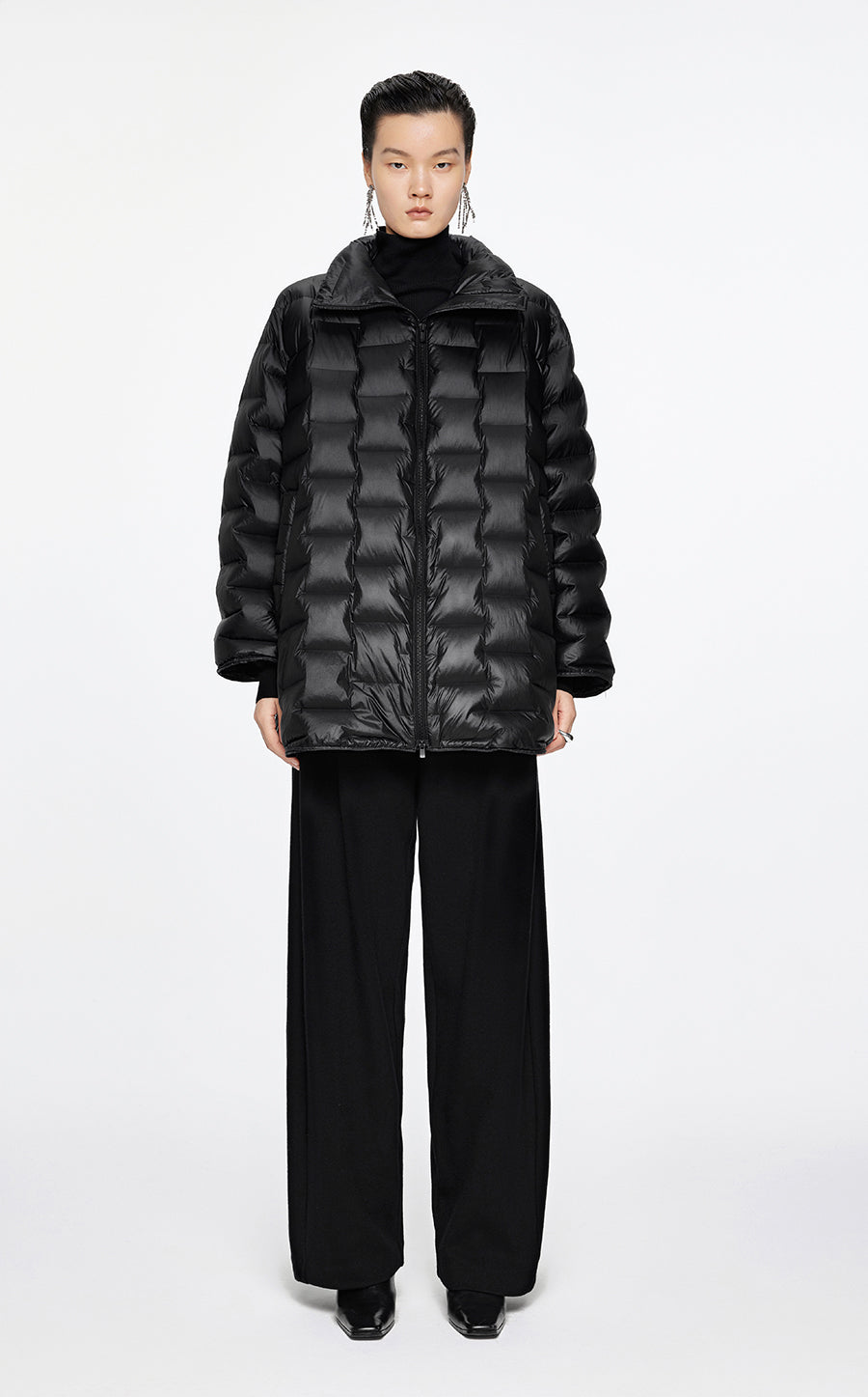 Coat / JNBY Oversize A-Shape Down Coat