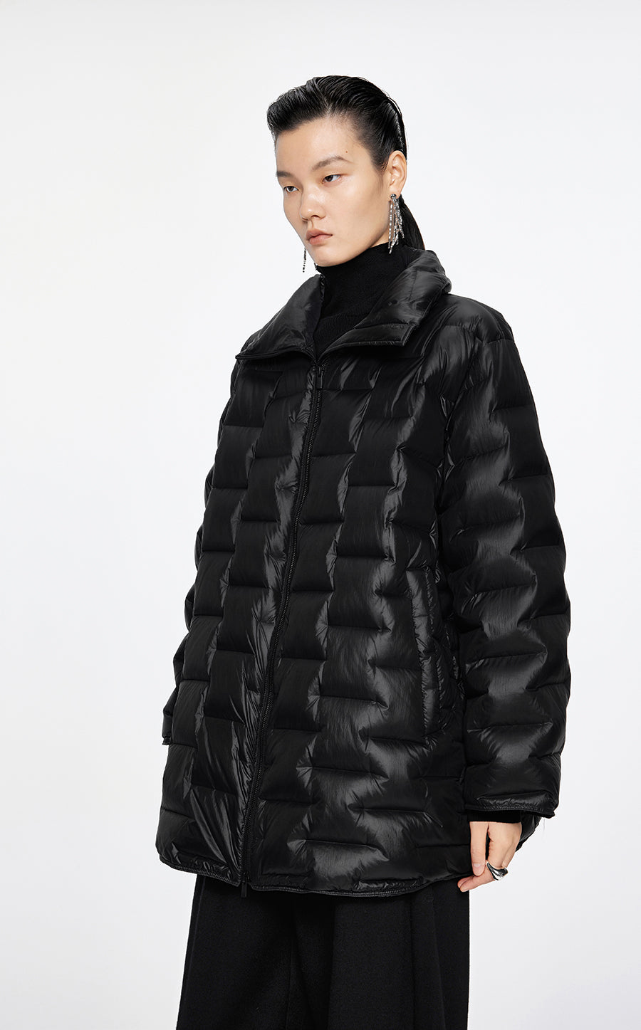 Coat / JNBY Oversize A-Shape Down Coat