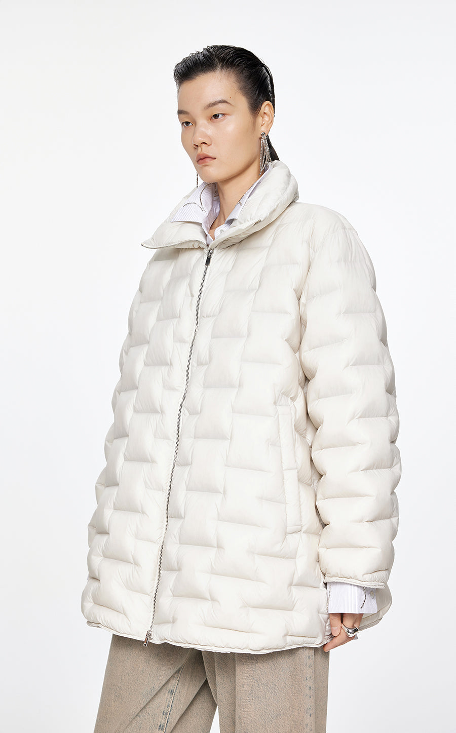 Coat / JNBY Oversize A-Shape Down Coat