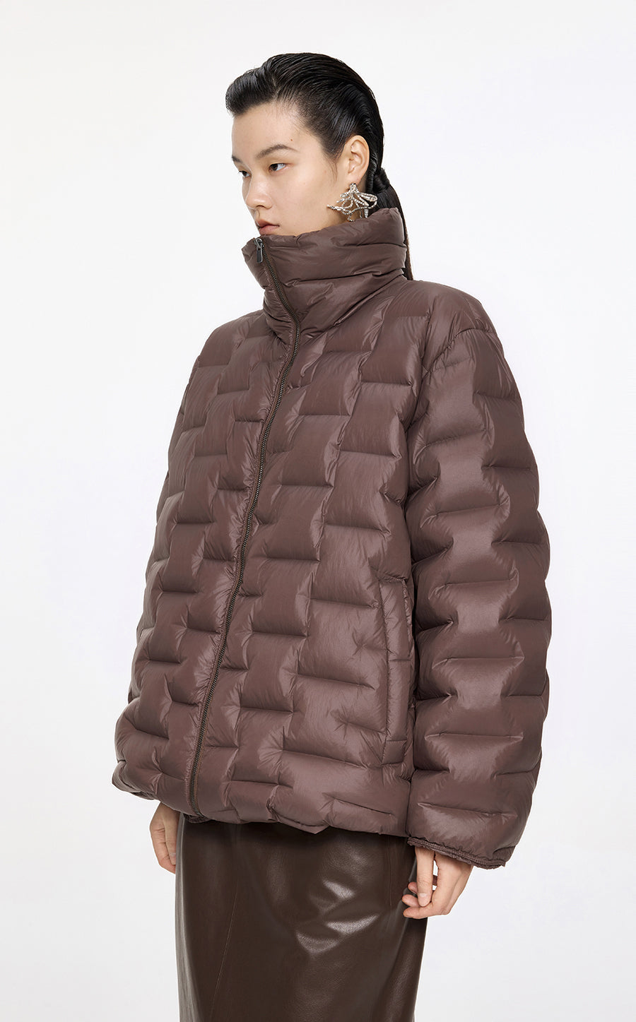 Coat / JNBY Oversize A-Shape Down Coat