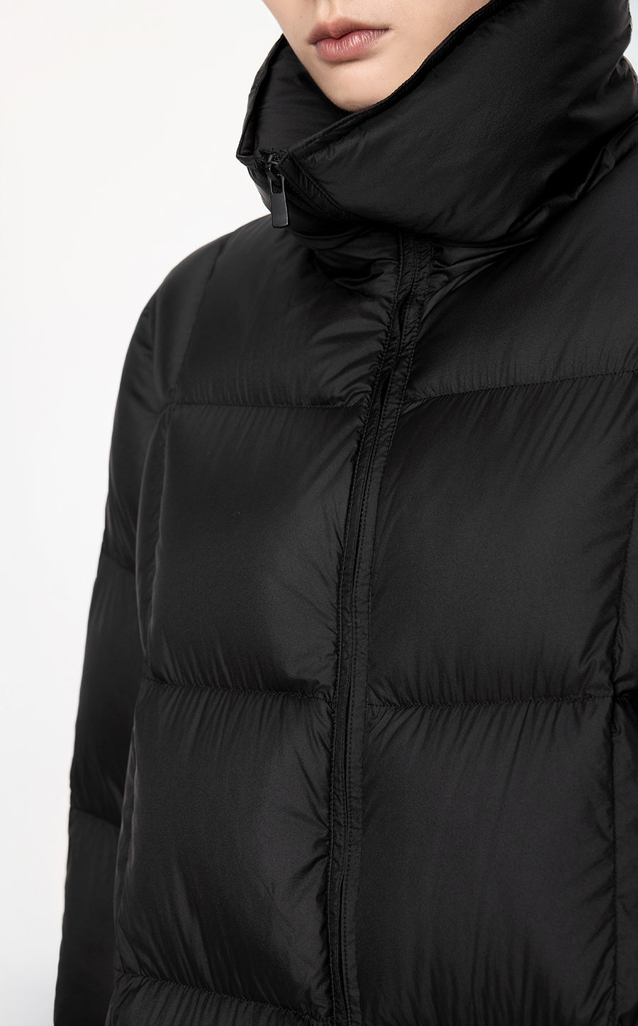 Coat / JNBY A-Shape Mid-Length Goose Down Jacket