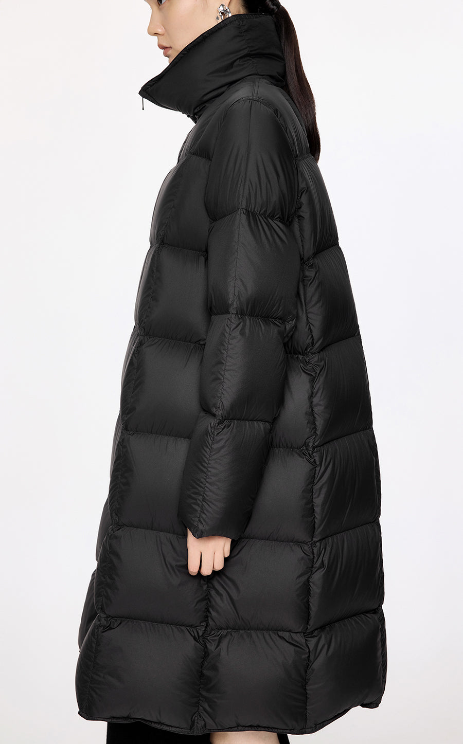 Coat / JNBY A-Shape Mid-Length Goose Down Jacket