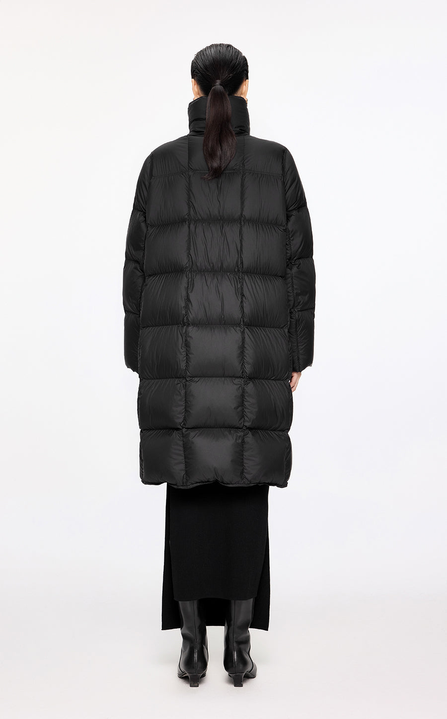 Coat / JNBY A-Shape Mid-Length Goose Down Jacket