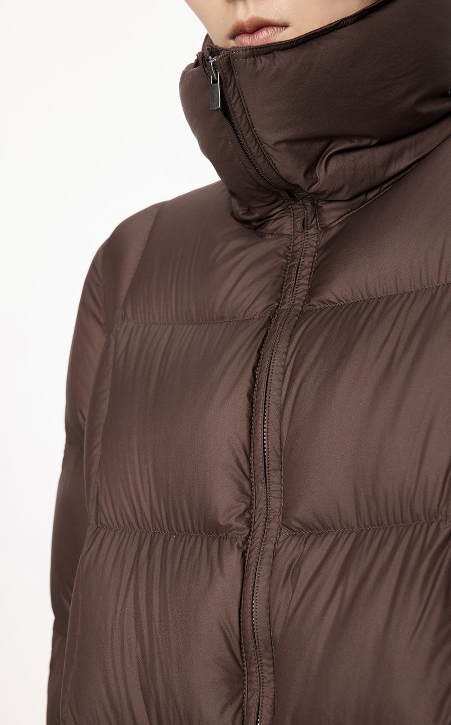 Coat / JNBY A-Shape Mid-Length Goose Down Jacket