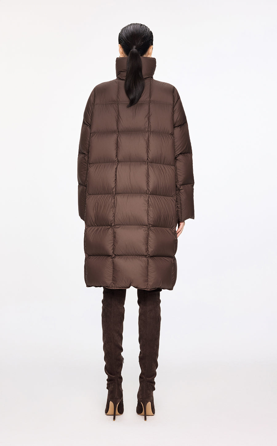 Coat / JNBY A-Shape Mid-Length Goose Down Jacket