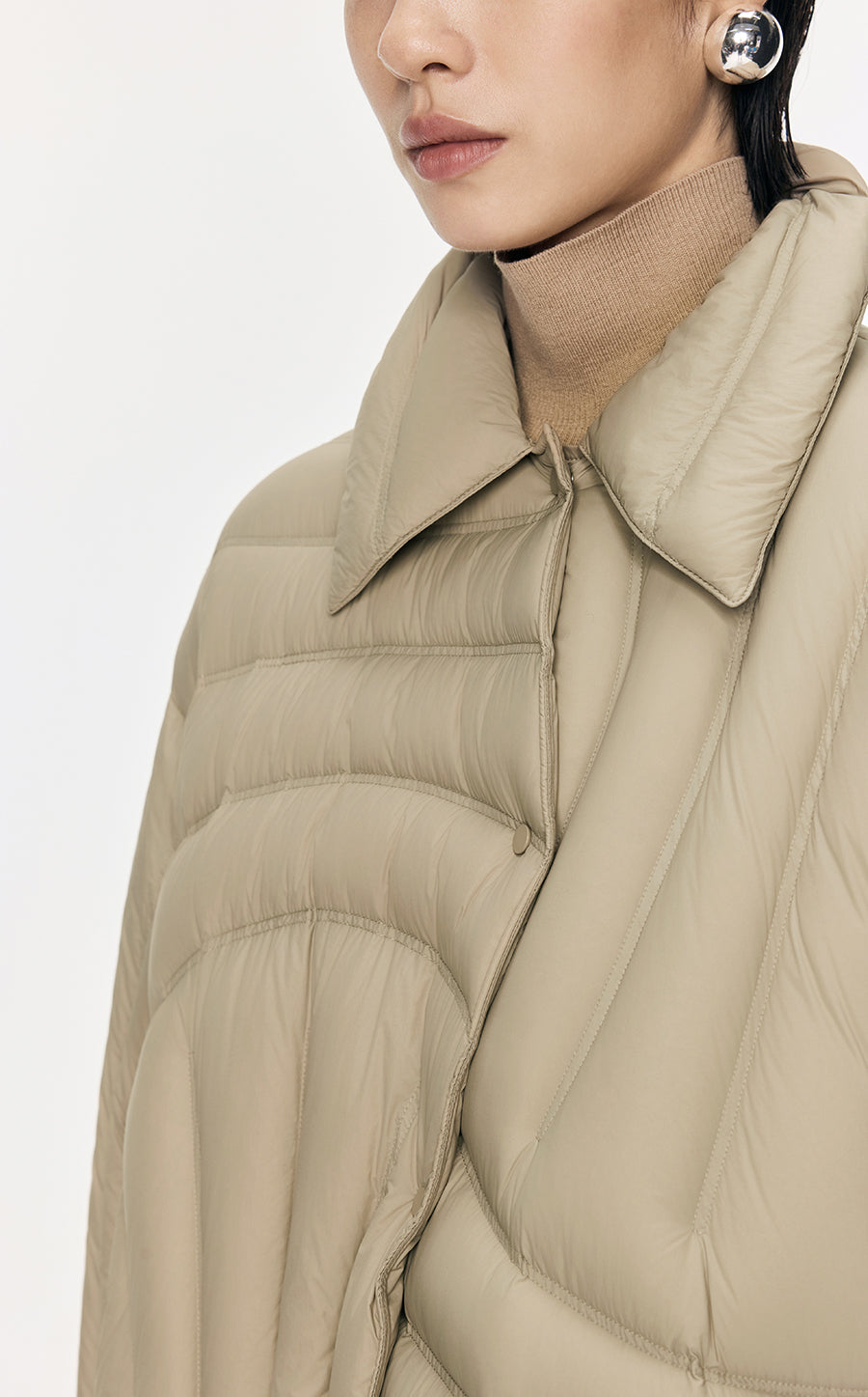 Downcoat / JNBY Irregular A-Shape Down Coat