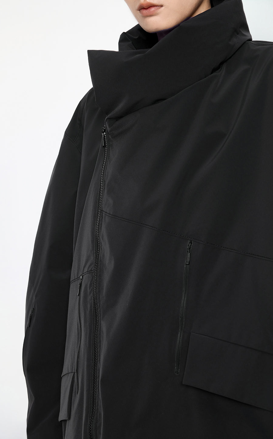 Coat / JNBY Irregular Windproof Down Jacket