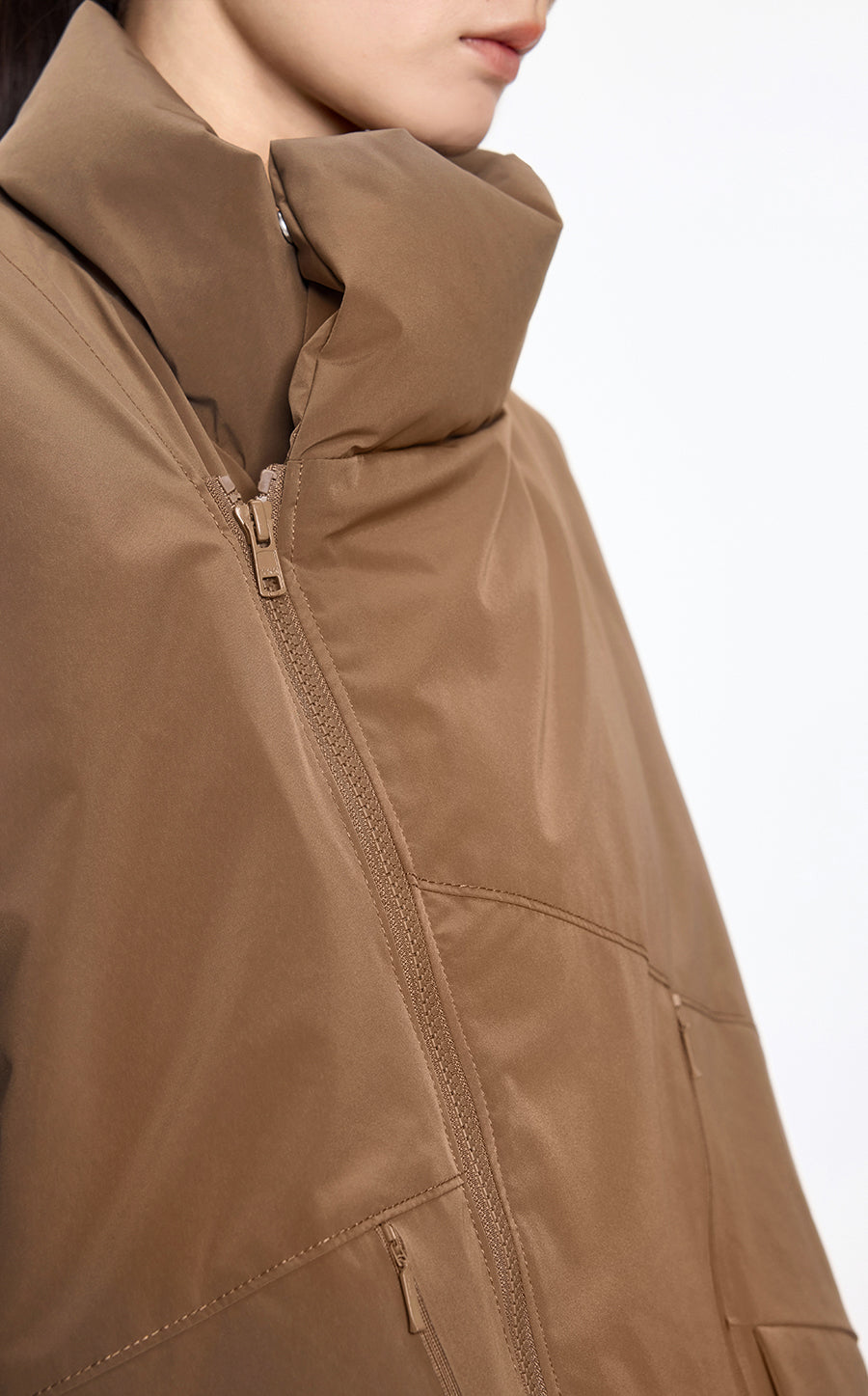 Coat / JNBY Irregular Windproof Down Jacket