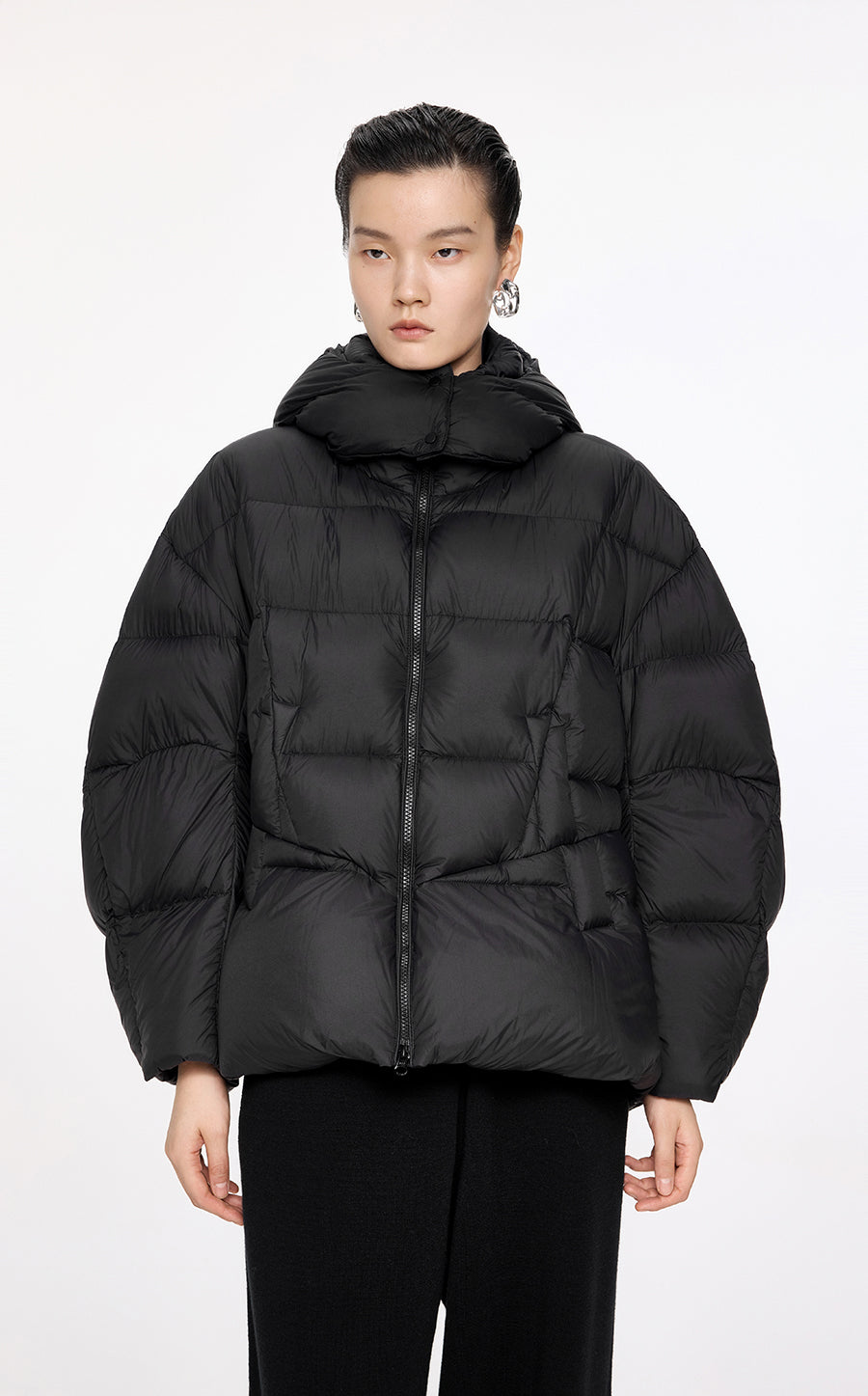 Coat / JNBY Irregular Padded Down Jacket