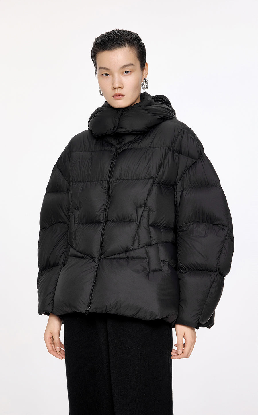 Coat / JNBY Irregular Padded Down Jacket