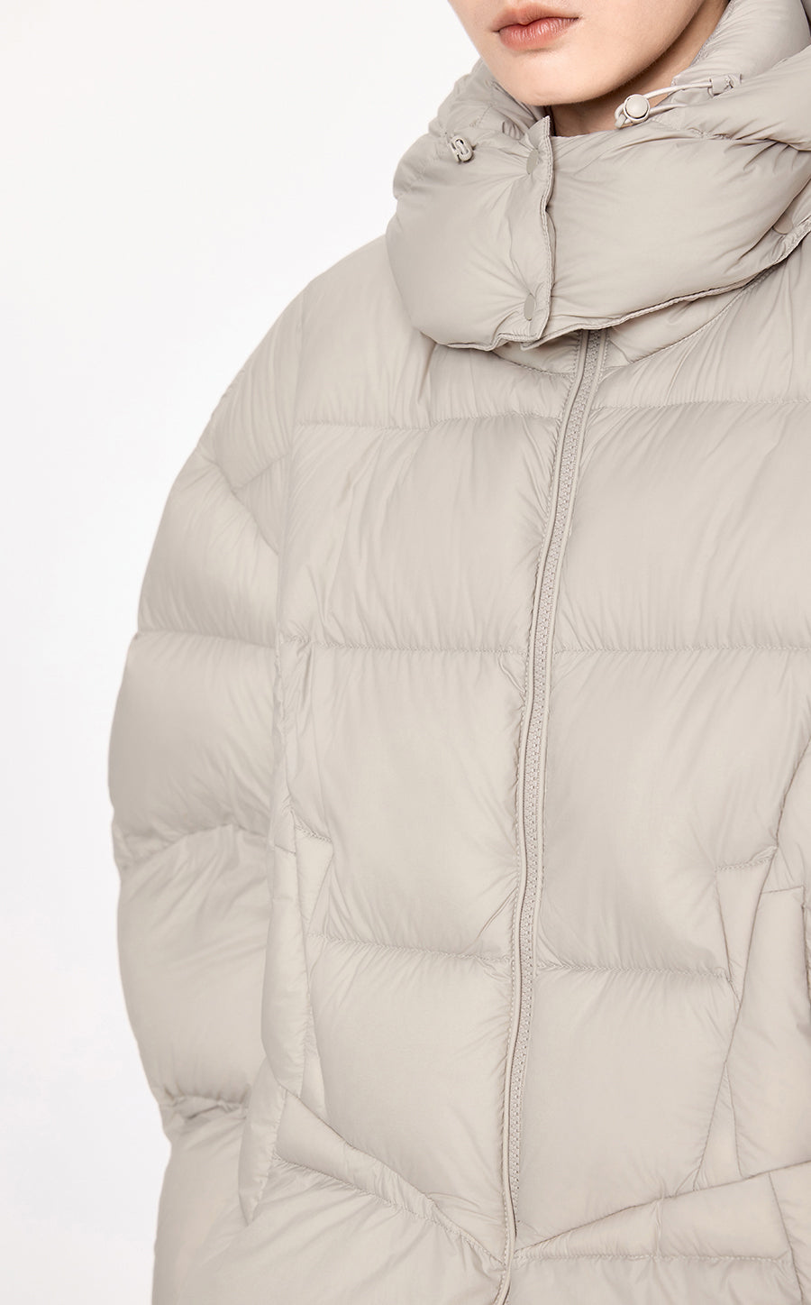 Coat / JNBY Irregular Padded Down Jacket