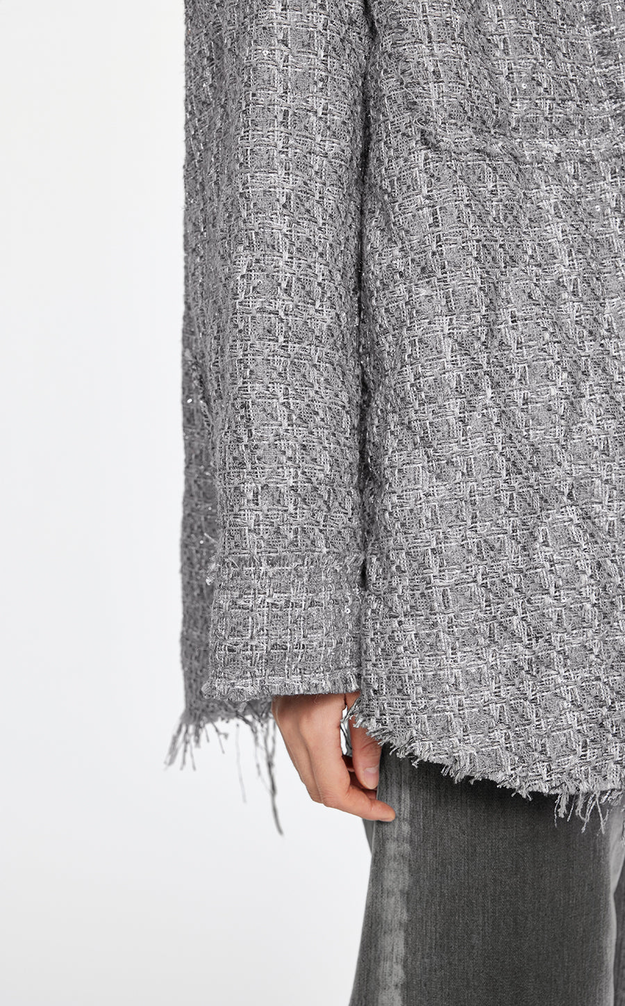 Coat / JNBY Oversized Jacquard Down Coat