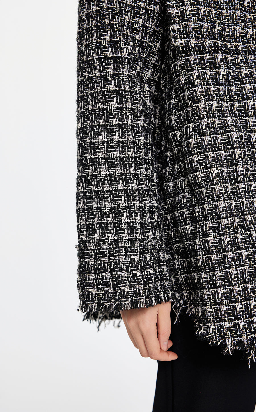 Coat / JNBY Oversized Jacquard Down Coat