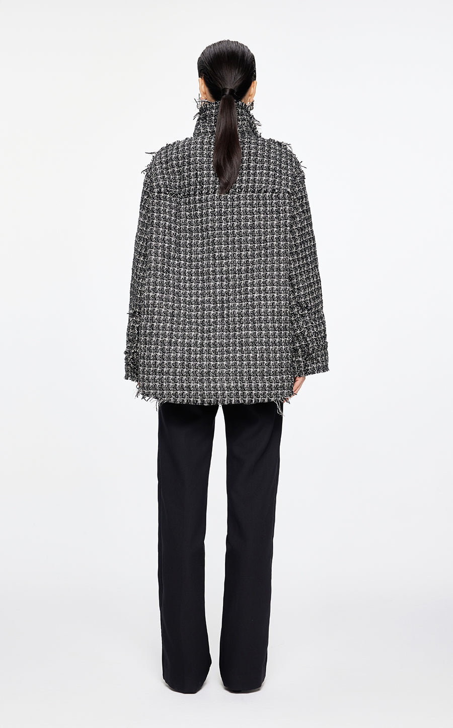 Coat / JNBY Oversized Jacquard Down Coat