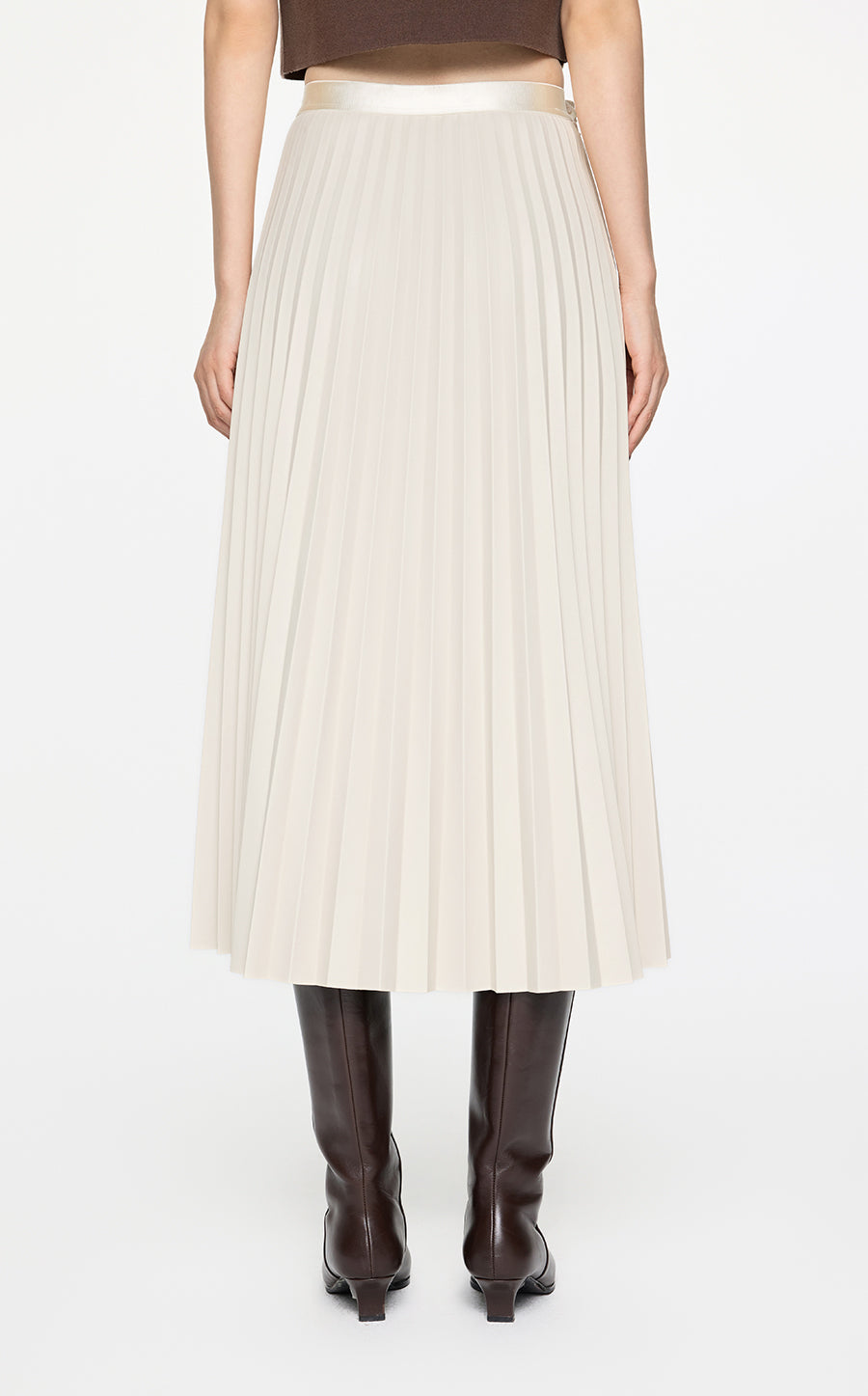 Skirt / JNBY Pleated Midi Skirt