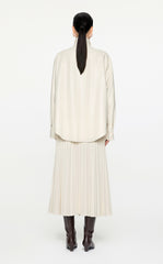 Skirt / JNBY Pleated Midi Skirt