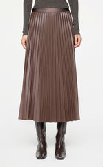 Skirt / JNBY Pleated Midi Skirt