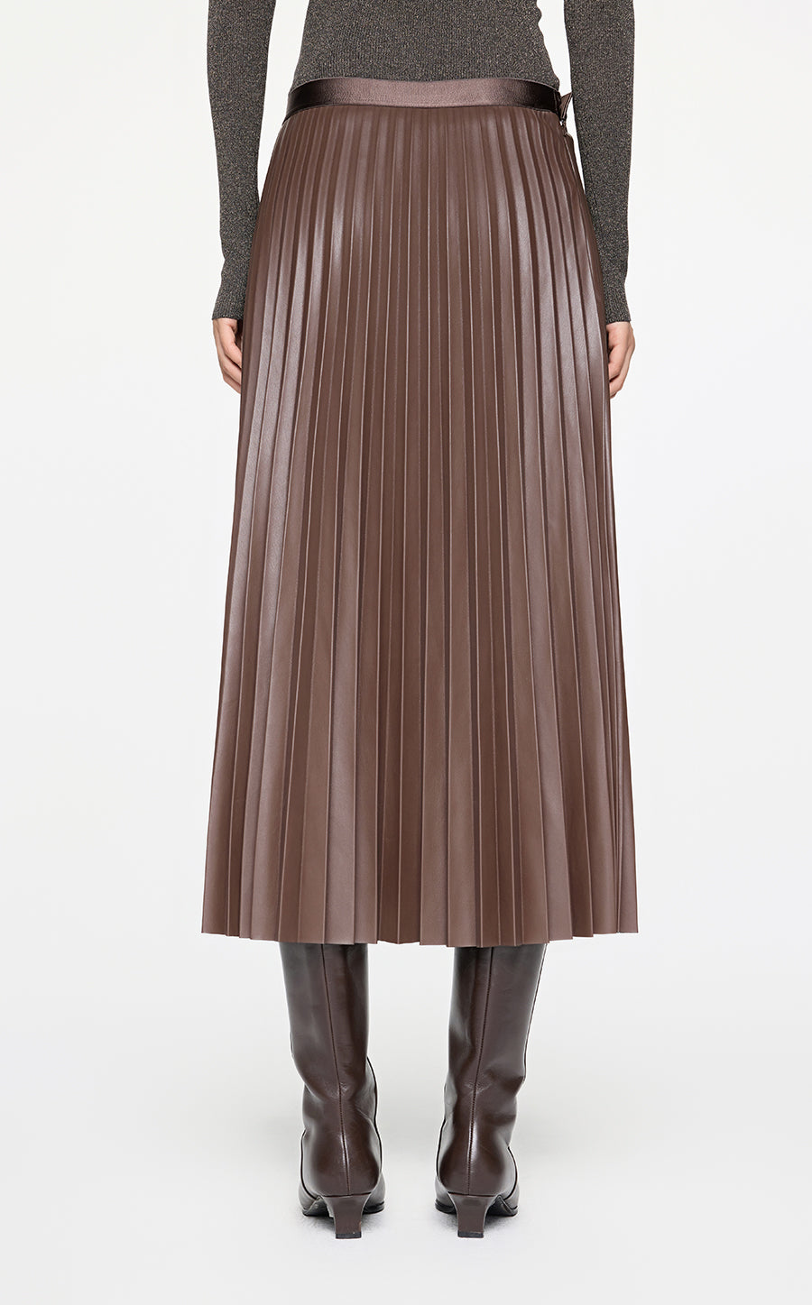 Skirt / JNBY Pleated Midi Skirt