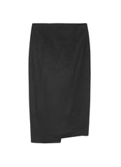 Skirt / JNBY Asymmetric Wool Skirt