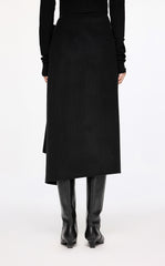 Skirt / JNBY Asymmetric Wool Skirt