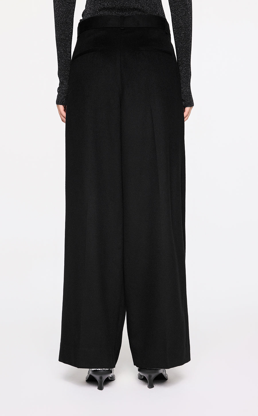 Pants / JNBY Straight-Leg Wool-Cashmere Trousers