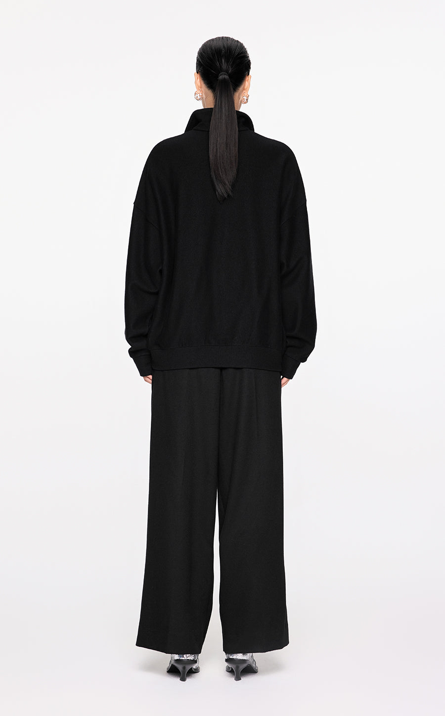 Pants / JNBY Straight-Leg Wool-Cashmere Trousers