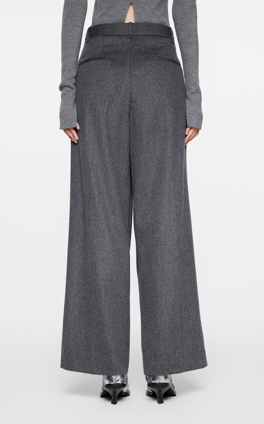 Pants / JNBY Straight-Leg Wool-Cashmere Trousers