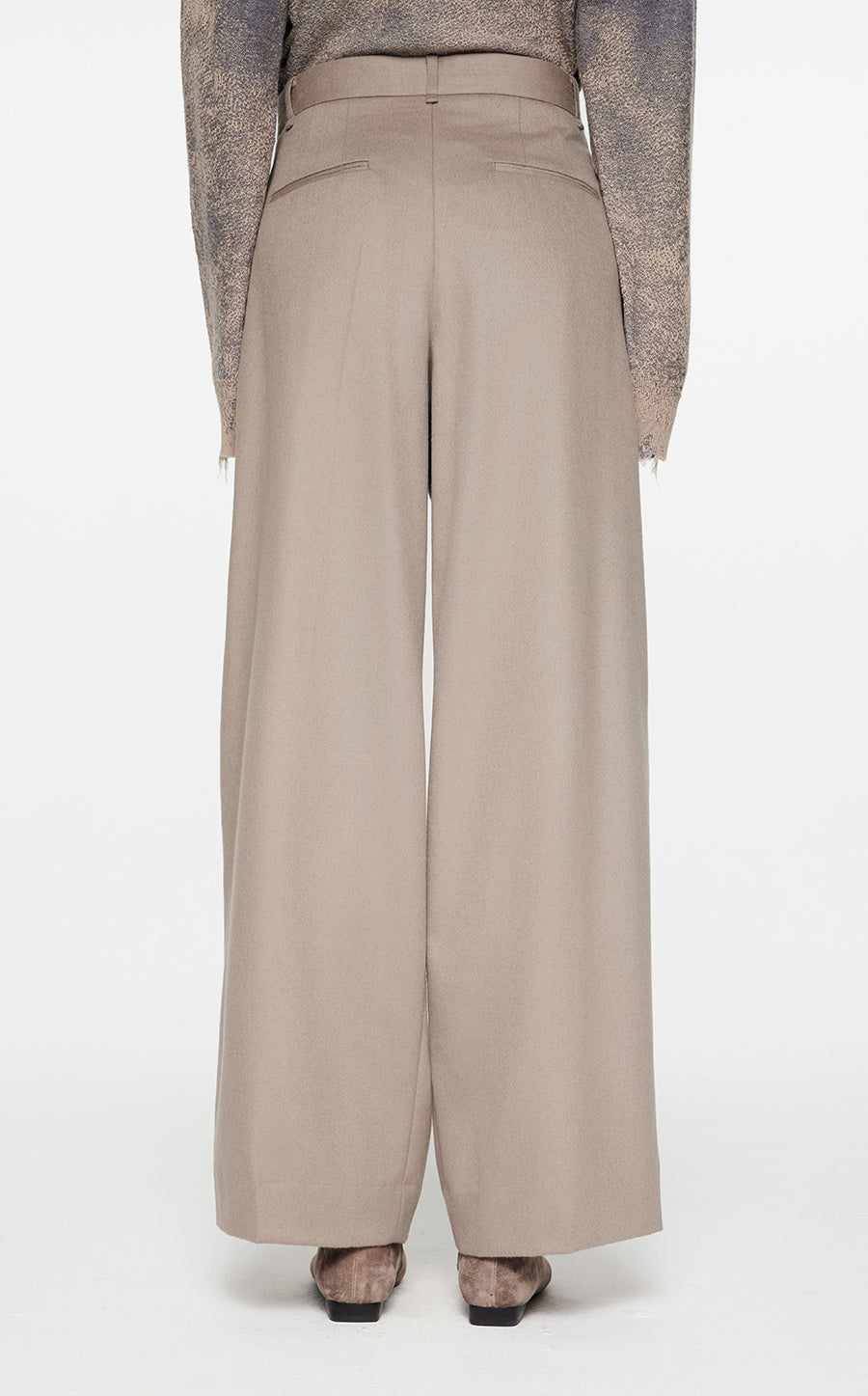 Pants / JNBY Straight-Leg Wool-Cashmere Trousers