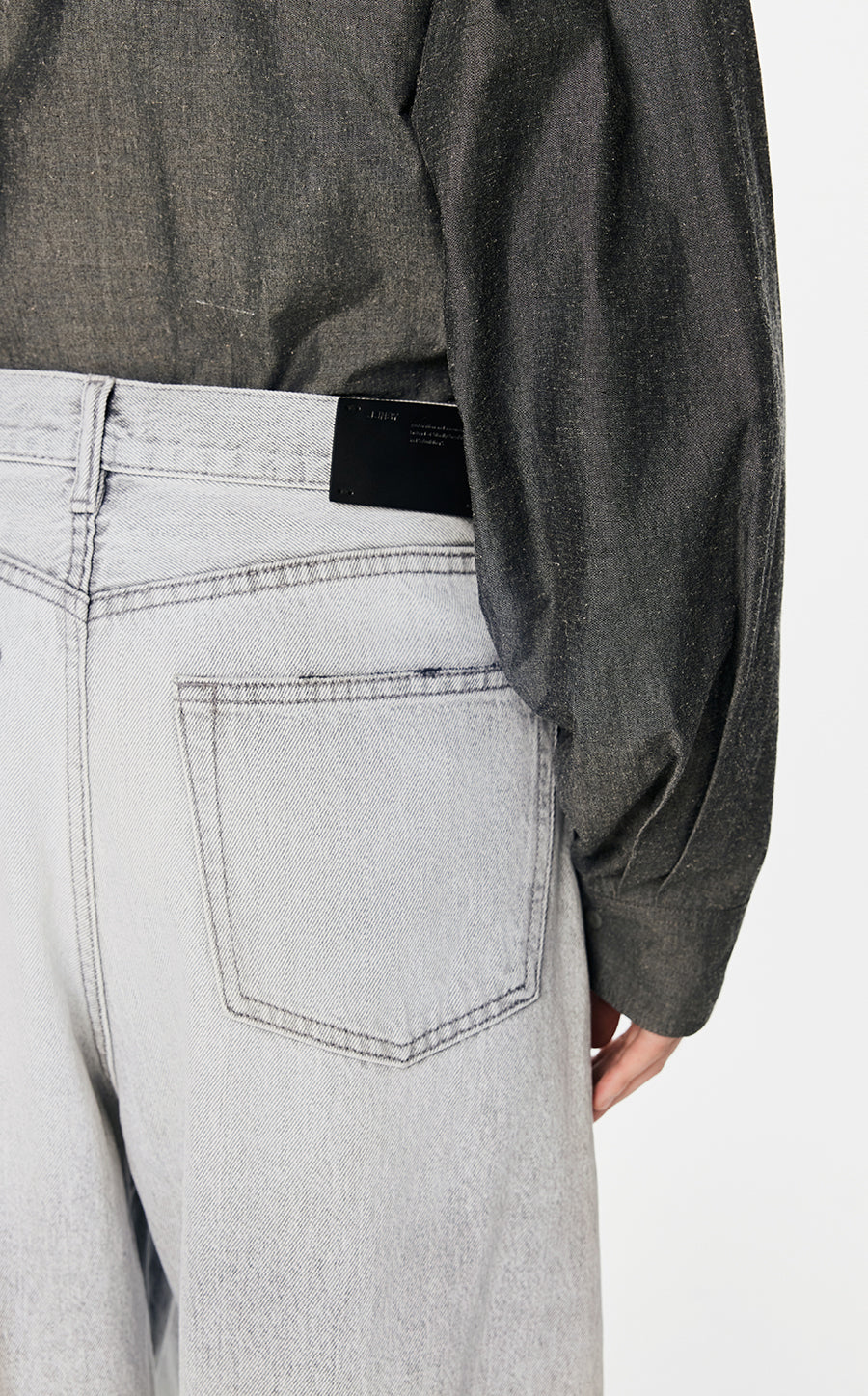 Pants / JNBY Washed Denim Cotton Jeans