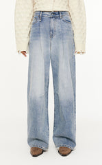 Pants / JNBY Washed Denim Cotton Jeans